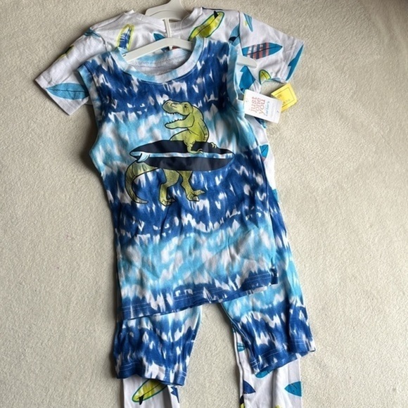 Just One You Made by Carter's 4-Piece Set: Sharks + Surfboards (Boys Size 7) - Picture 1 of 5